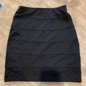 Black skirt